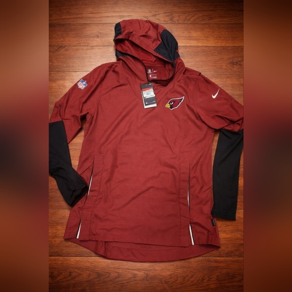 NFL Nike PE Arizona Cardinals Sideline Coach Half-Zip